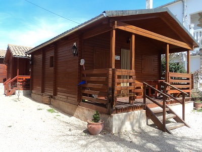 Cabañas La Florida Casa de madera en La Iruela Arroyo frio 